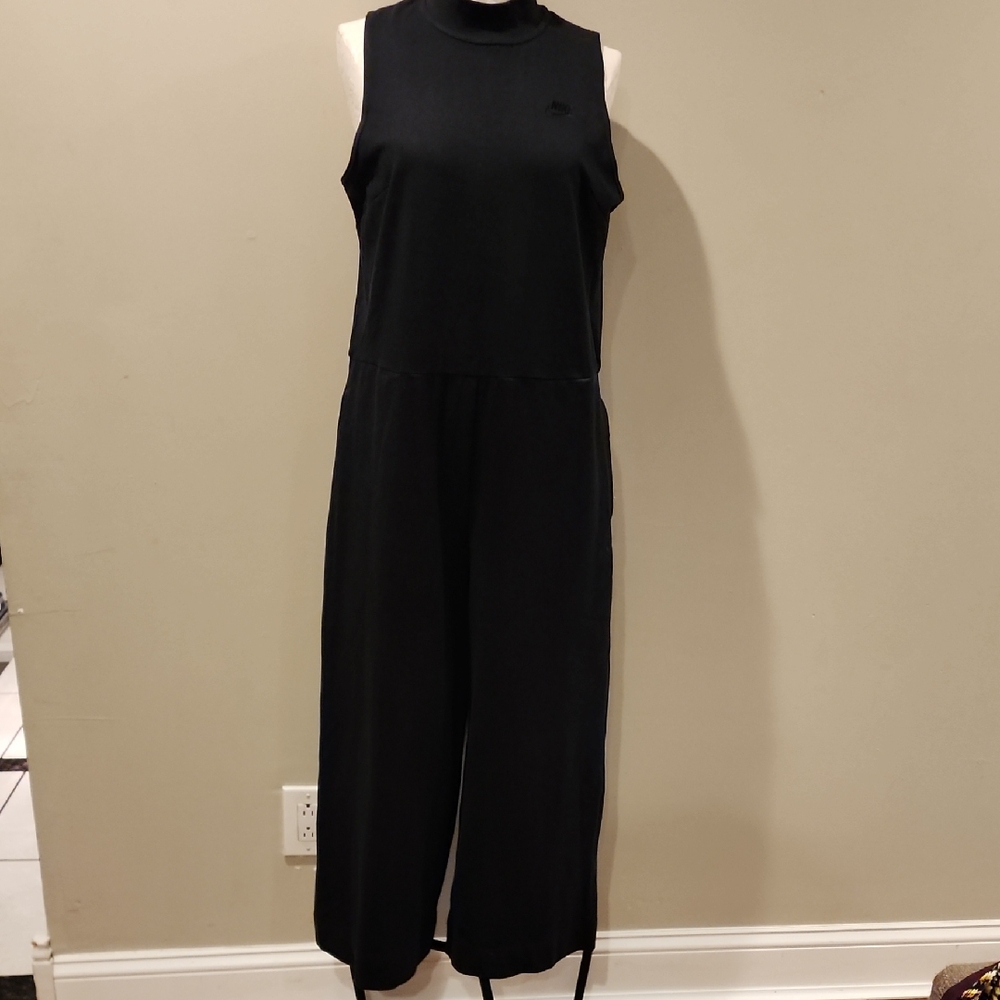 Nike Black Sleeveless Jumpsuit